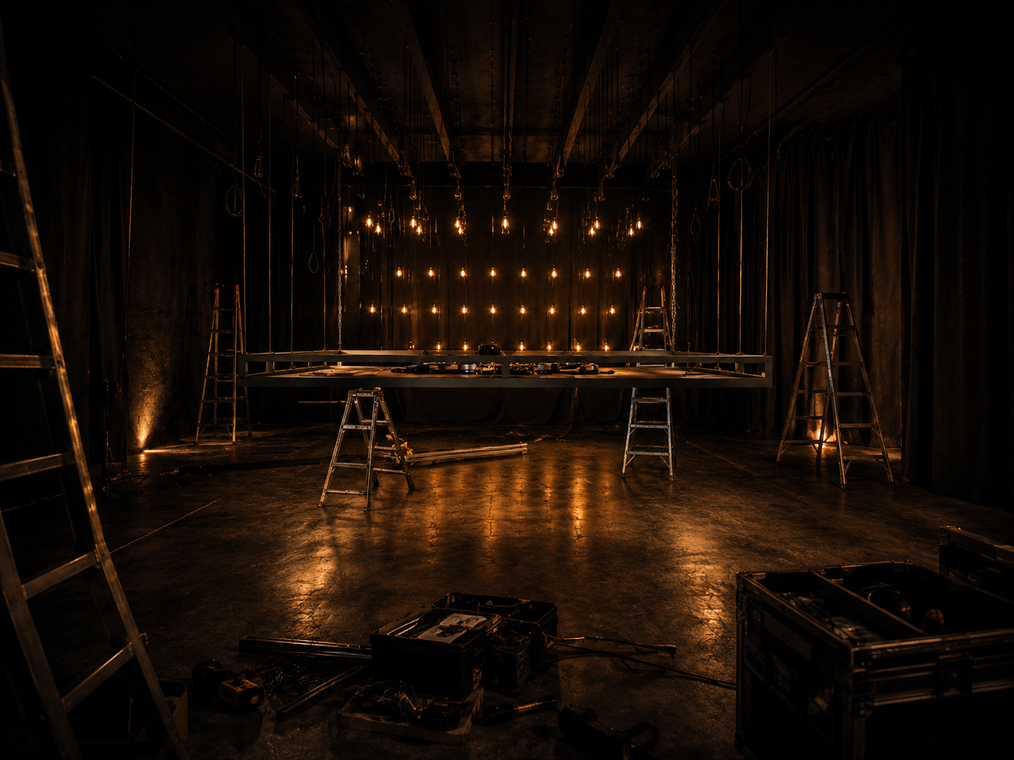 Instalación técnica del estudio OFF_SESSIONS